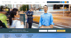 Desktop Screenshot of karanbajaj.com